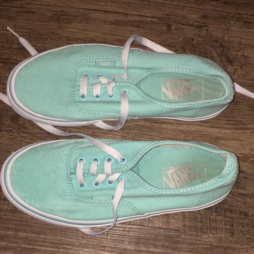 Light blue vans